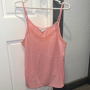 Nine West XL Pink with Lace Tank Top Brand New!